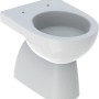 Geberit Renova Stand-WC, Tiefspüler, Abgang vertikal, Weiß KeraTect.