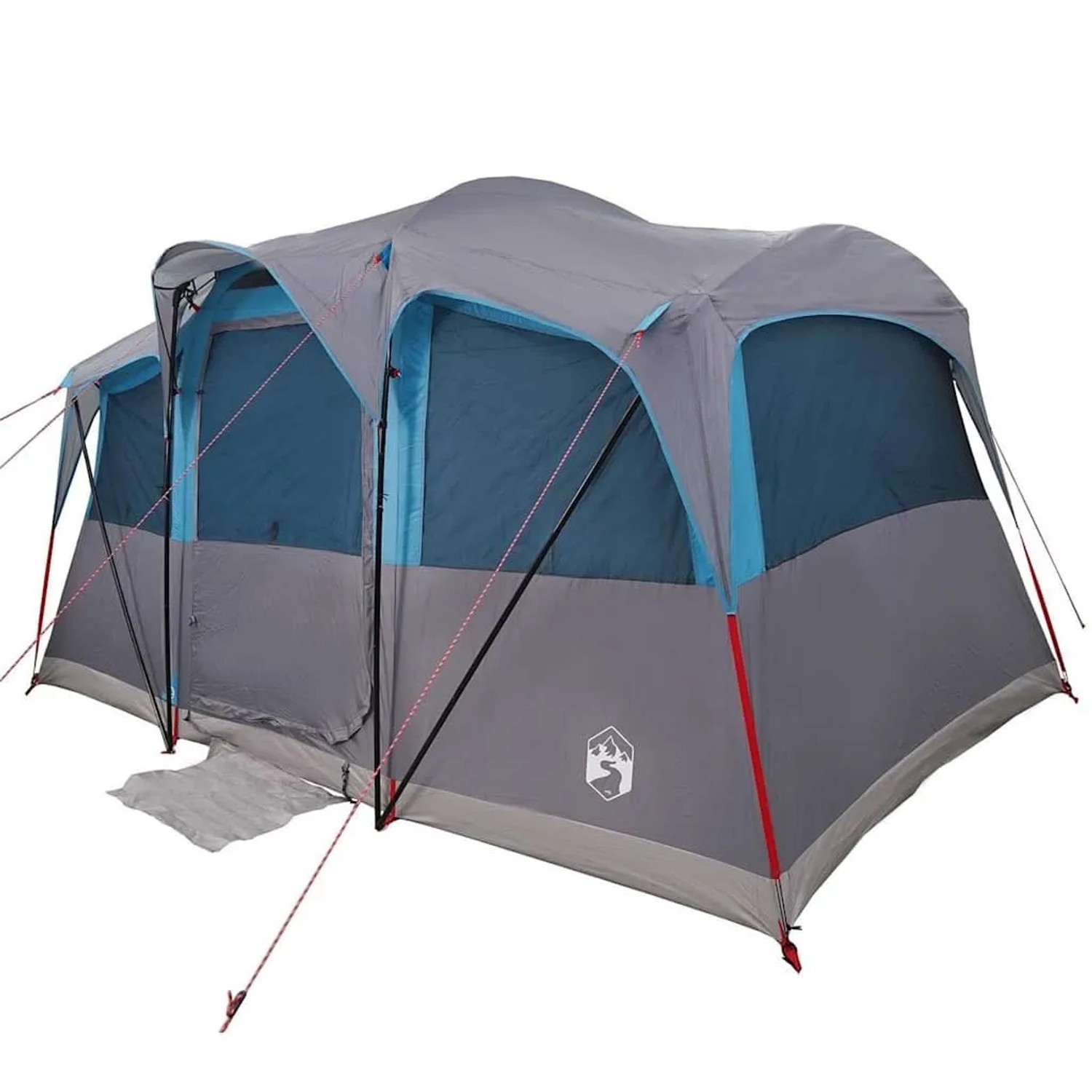 vidaXL Zelte mit Dach Blau 435 x 255 x 216 cm Polyester 4100686