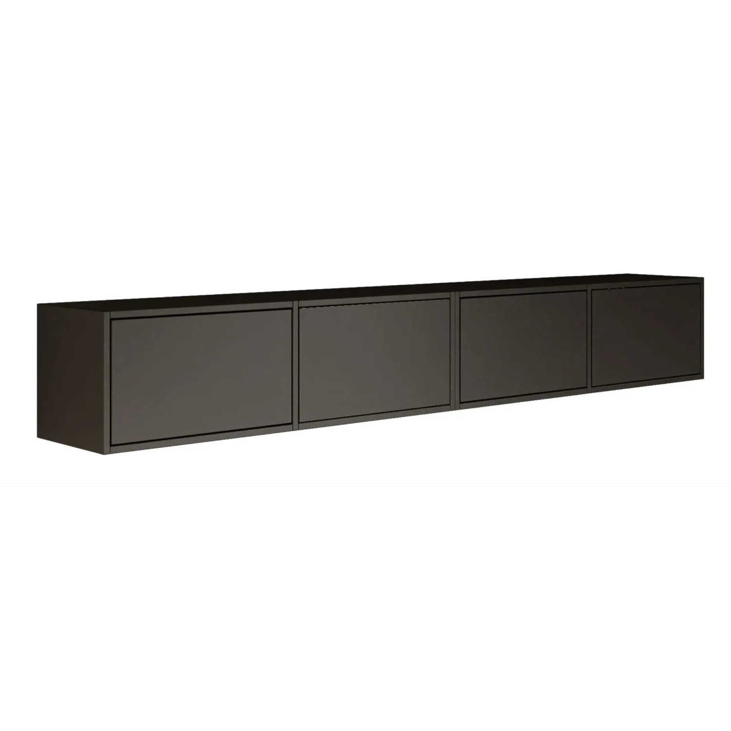 Selsey TV-Hängeboard Framme 200 cm Schwarz
