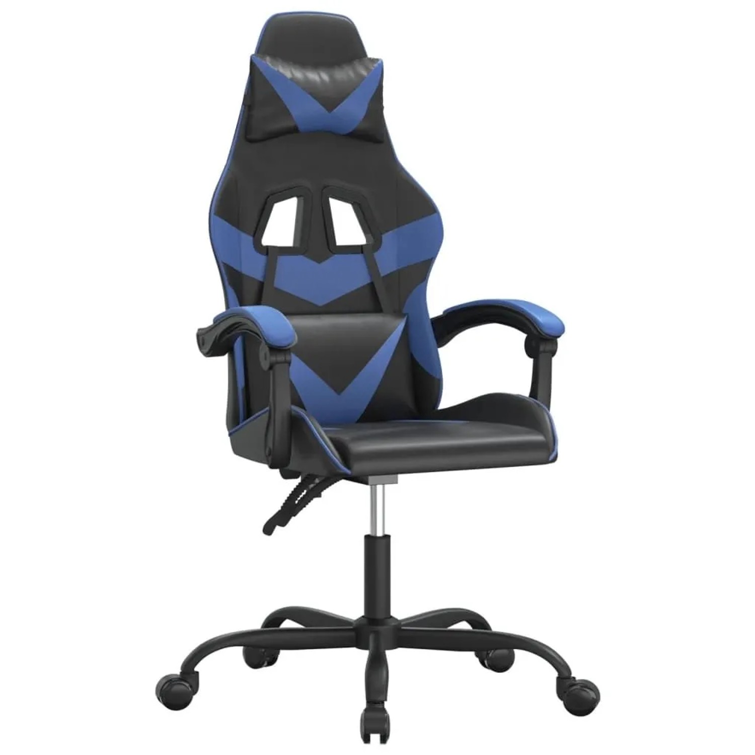 vidaXL Gaming-Stuhl Schwarz und Blau Kunstleder 3143842 günstig online kaufen