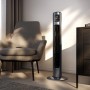 Brandson Turmventilator, 96cm, mit Fernbedienung, oszillierend, in modernem Wohnraum.