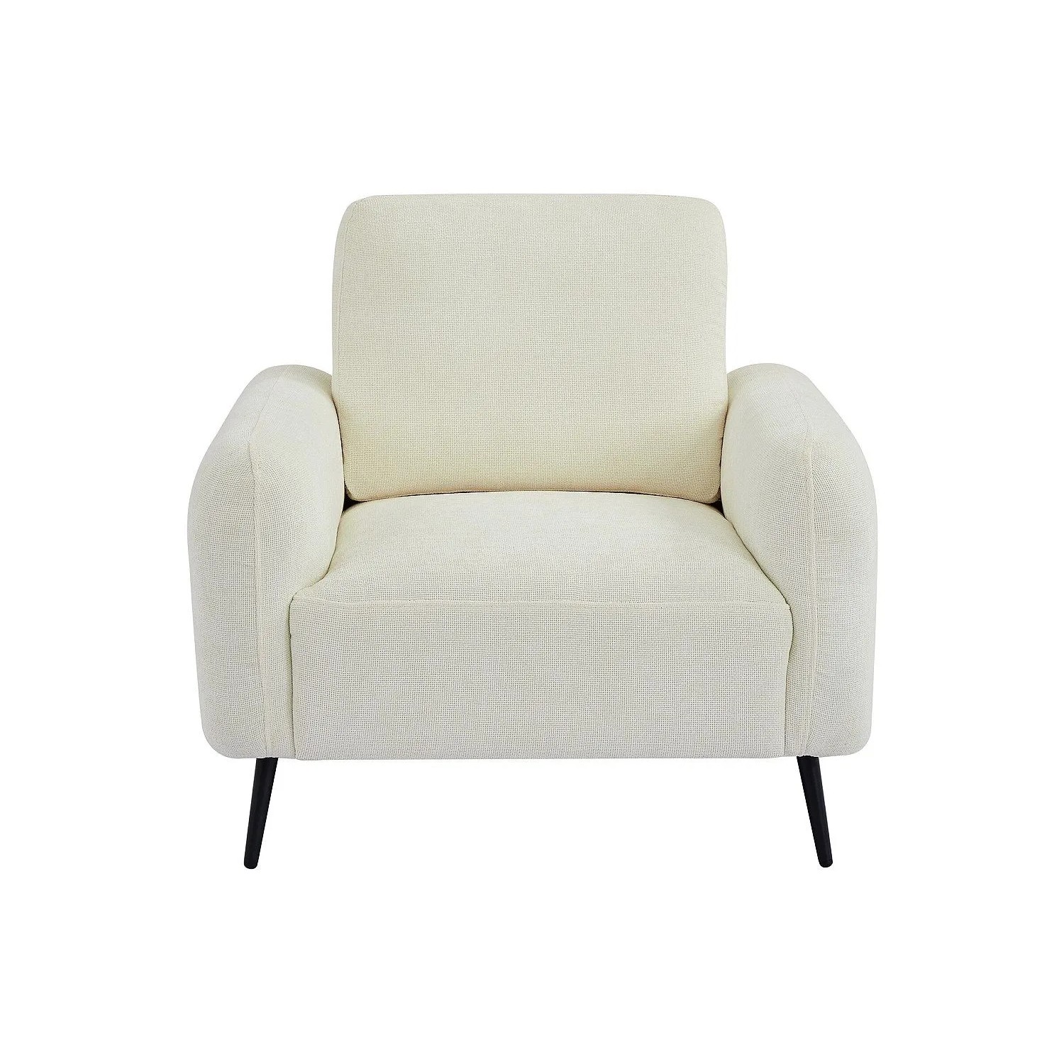 Vente-unique Sessel Mit Gerader Rückenlehne Letrosa Gebrochenes Weiß 96 cm