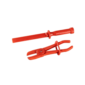 Tech-Craft Zange und Schaber, rot, aus dem 7-teiligen KFZ Zangenset.