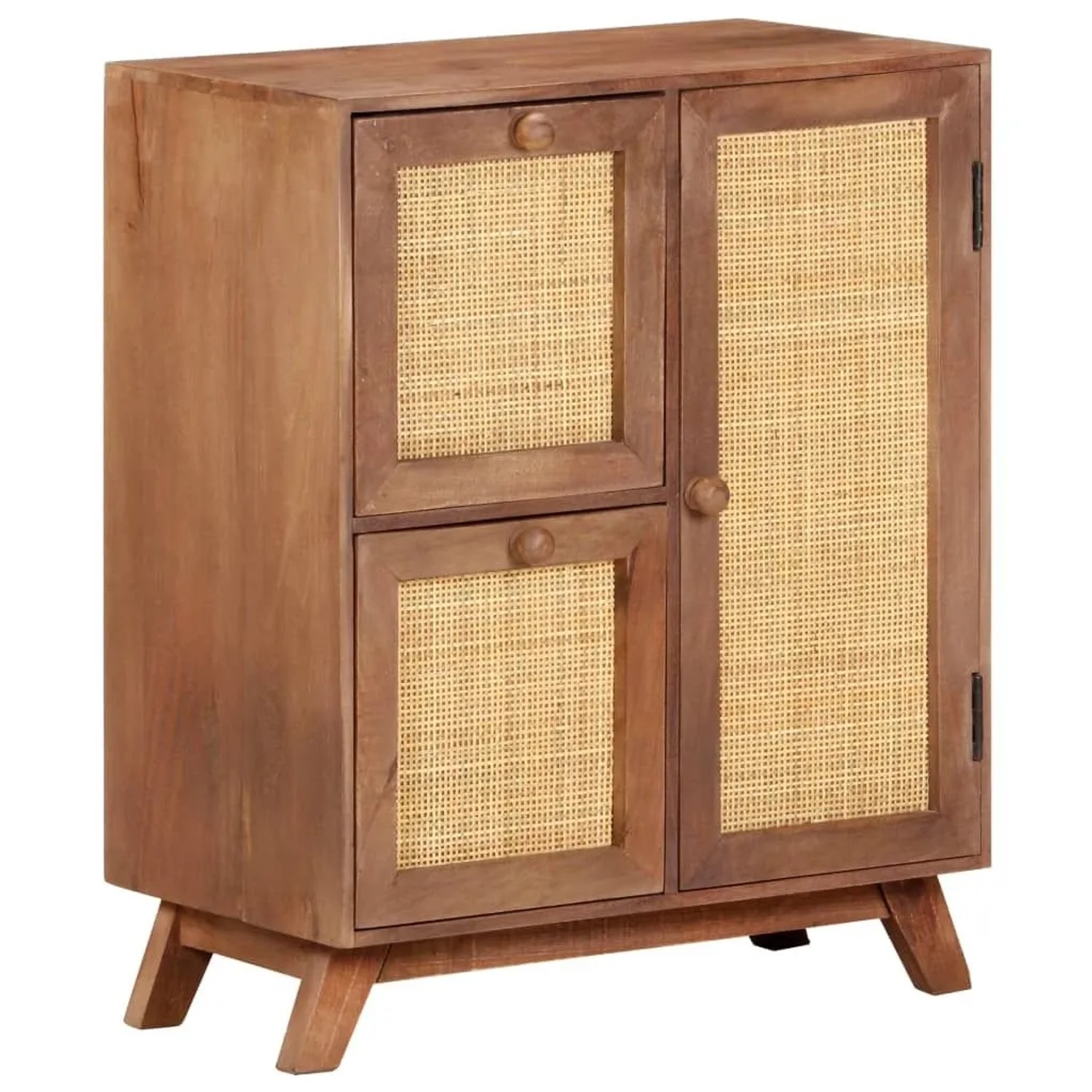 vidaXL Sideboard 60x35x75 cm Massivholz Mango 323596