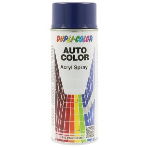 Dupli-Color Auto Color Lackspray, 400ml, Blau-Schwarz, für Lackreparaturen.