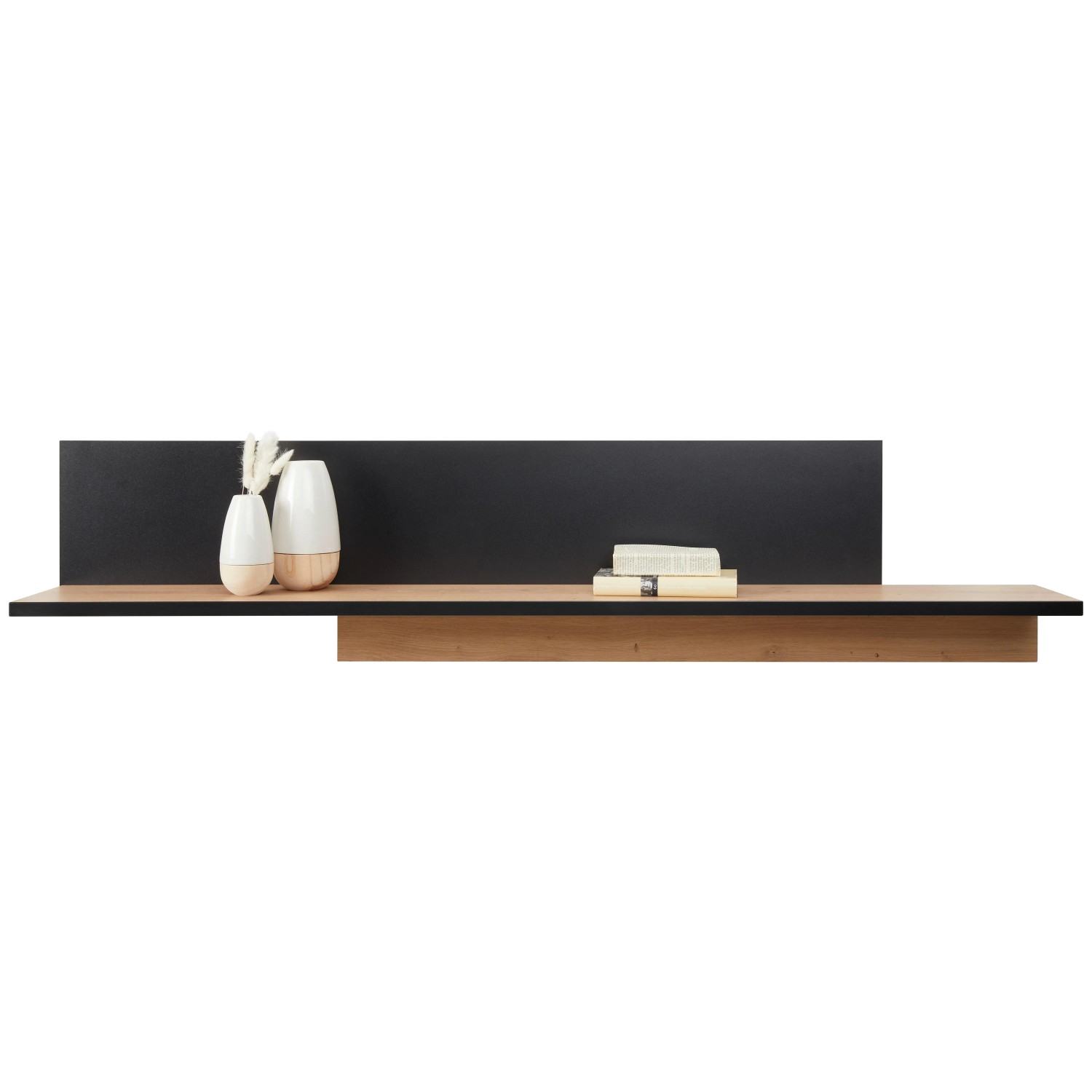 Based Wandboard Hayato in Schwarz/Eiche Artisan
