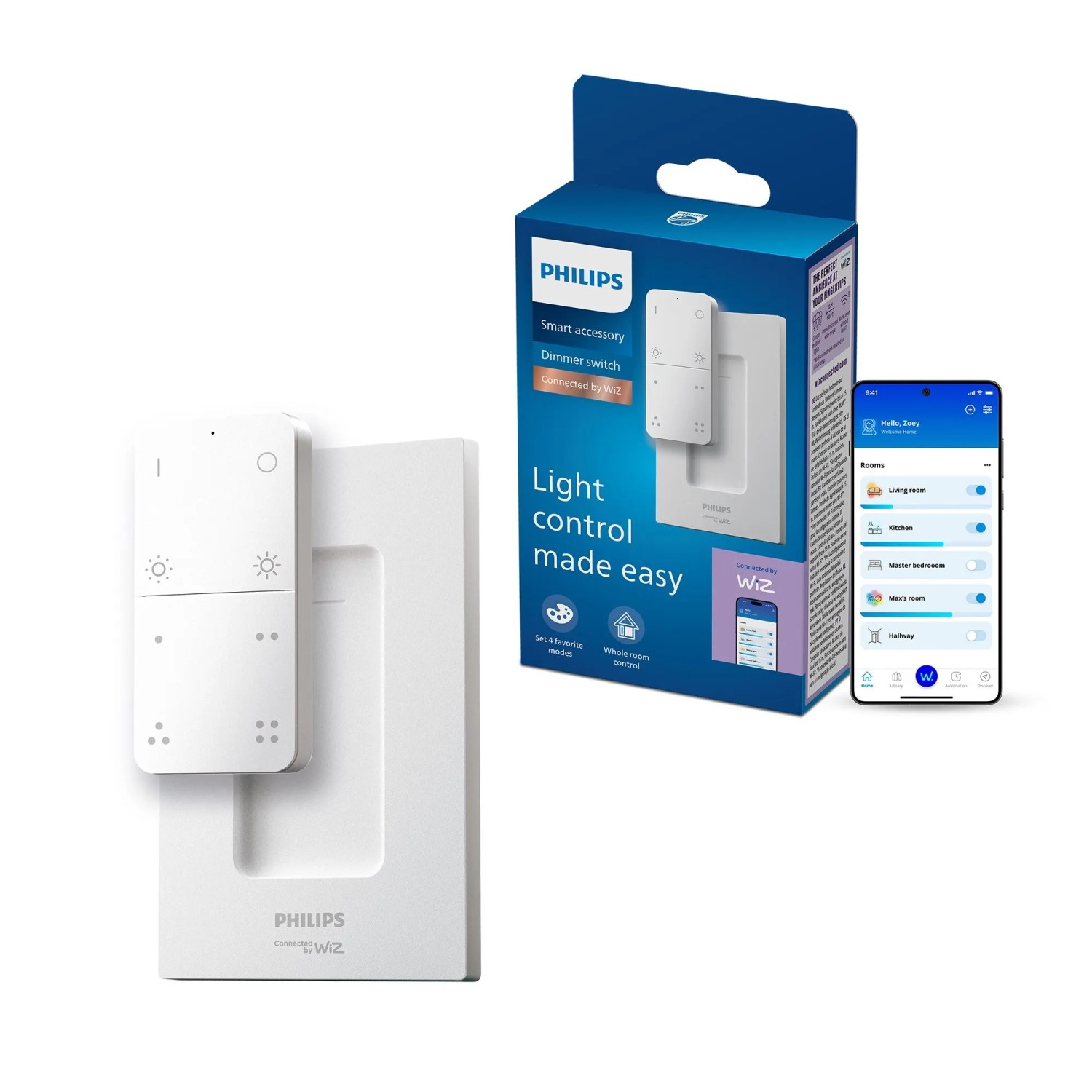 Philips Dimmschalter Remote control Weiß 8 Tasten