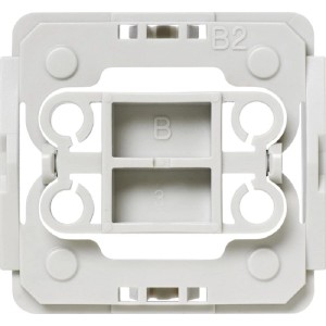 Adapter Berker B2 für Hausautomation, Detailansicht der Adapterplatte.