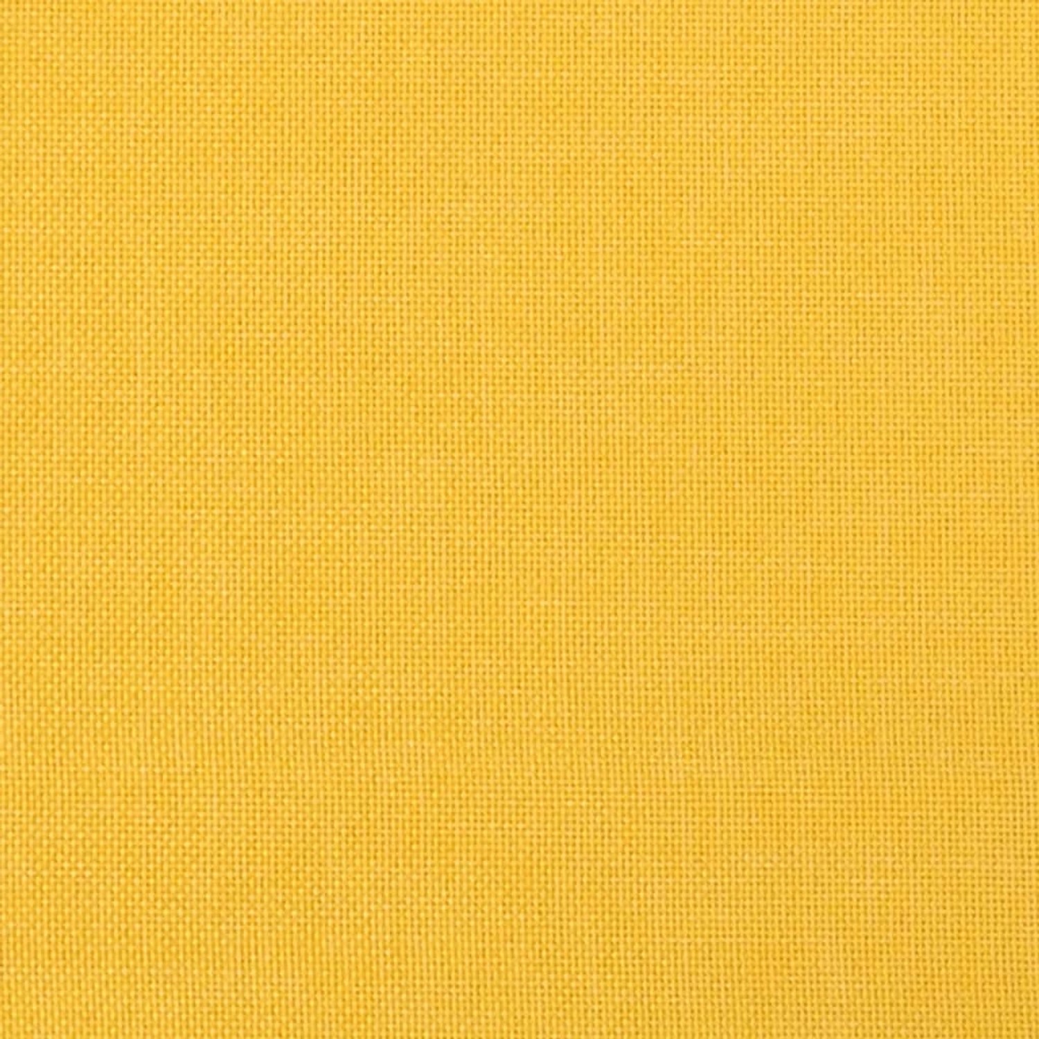 Nahaufnahme des senfgelben Stoffbezugs vom vidaXL Relaxsessel Modell 25.