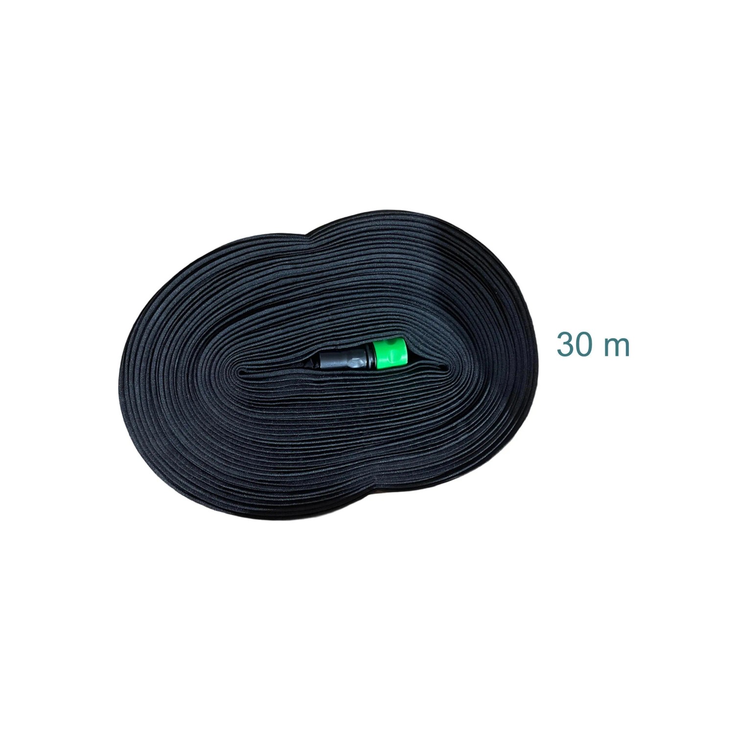 Relaxdays Tropfschlauch Polyester Kunststoff Schwarz Flexibel 30 m_4