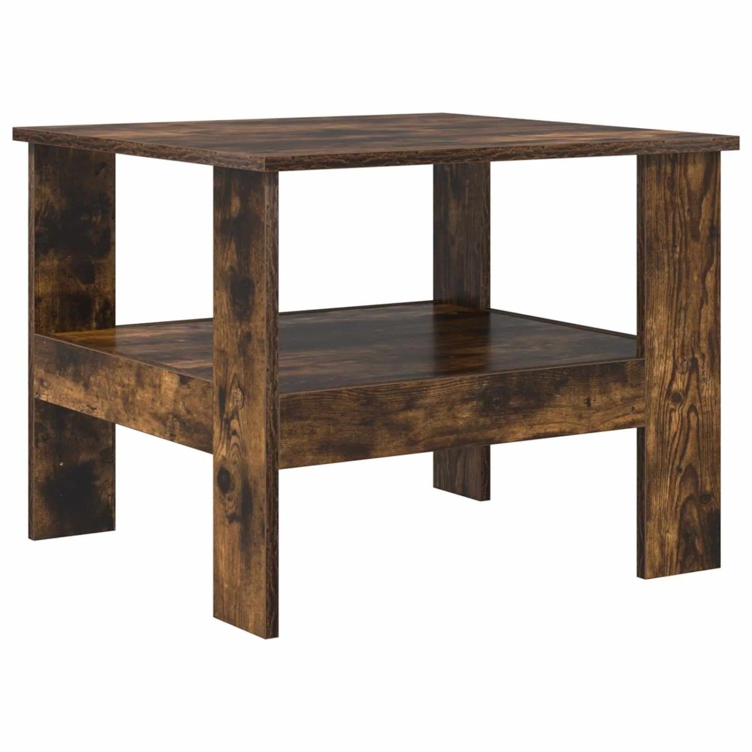 vidaXL Couchtisch Geräucherte Eiche 57 x 55 x 45 cm Holzwerkstoff 8000248 günstig online kaufen