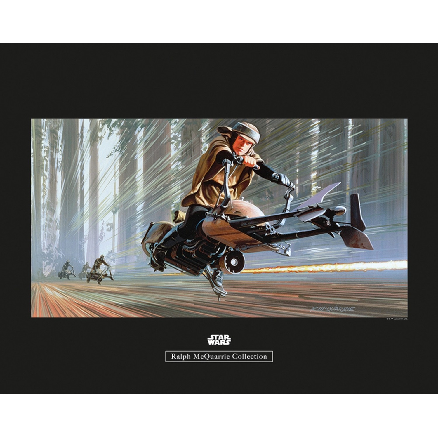 Komar Wandbild Star Wars Speeder 50 x 40 cm günstig online kaufen