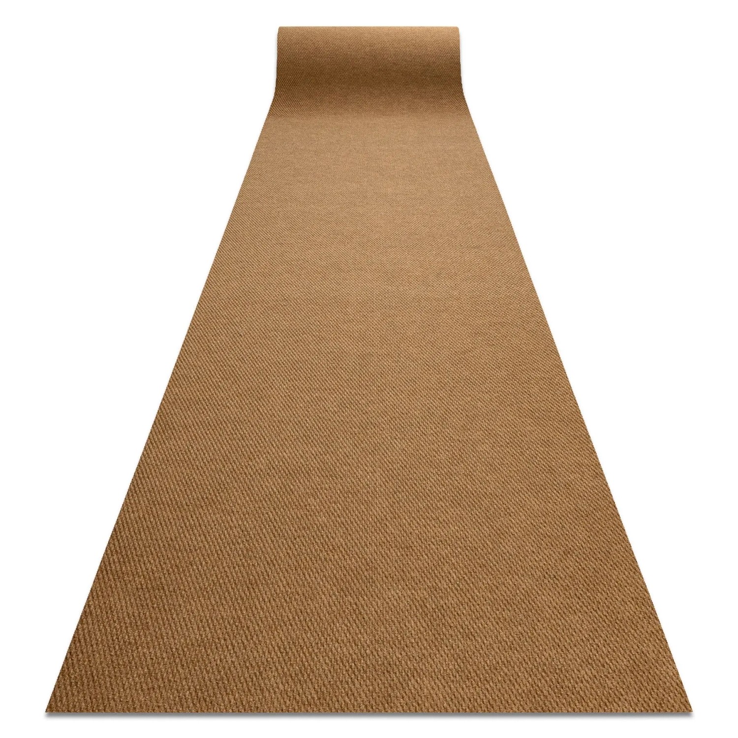 RugsX Läufer  Türmatte VG20502 Braun 100cm 350cm