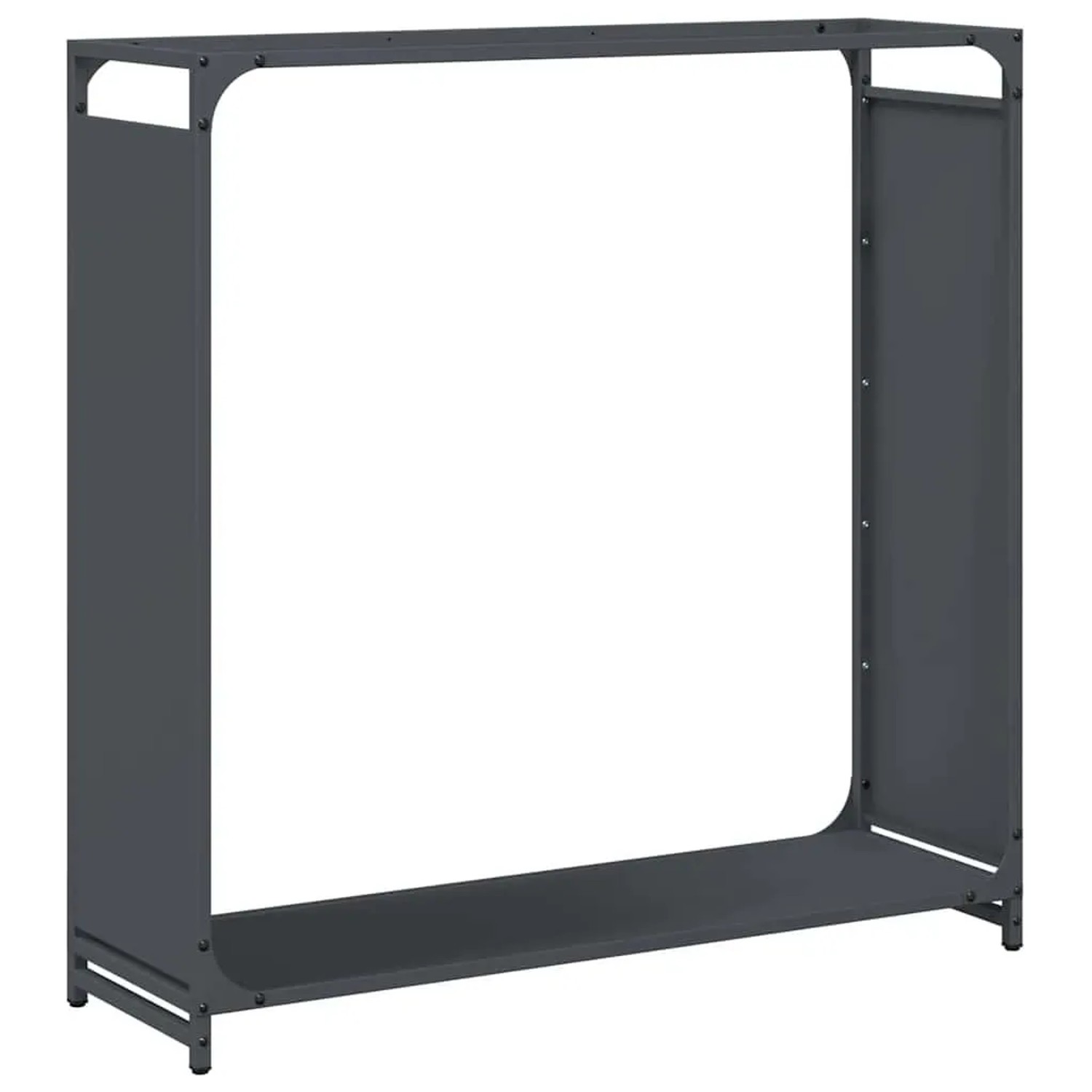vidaXL Brennholzregal Anthrazit 90x28x90 cm Kaltgewalzter Stahl 864217