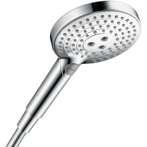 Hansgrohe Raindance Select S 120 Handbrause mit 3 Strahlarten in Chrom.