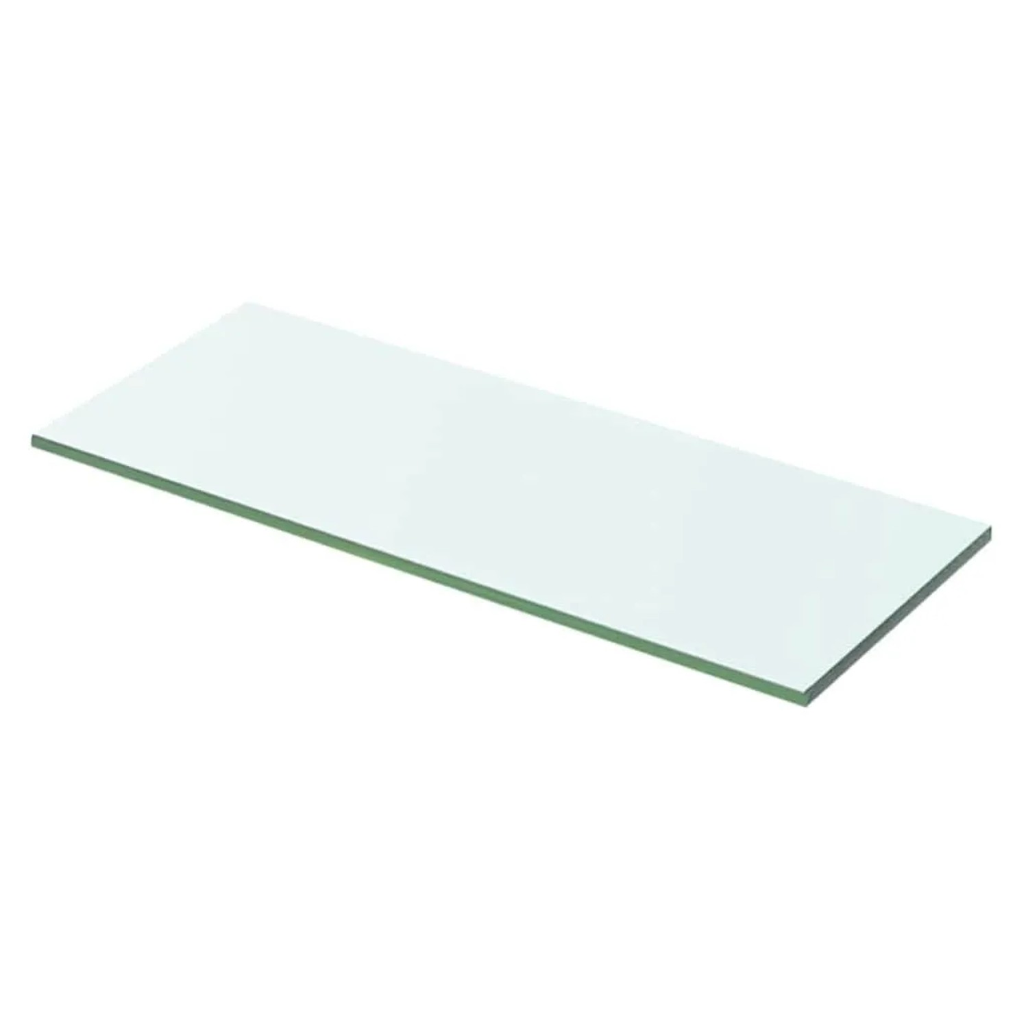 vidaXL Regalboden Glas Transparent 50x15 cm 243818