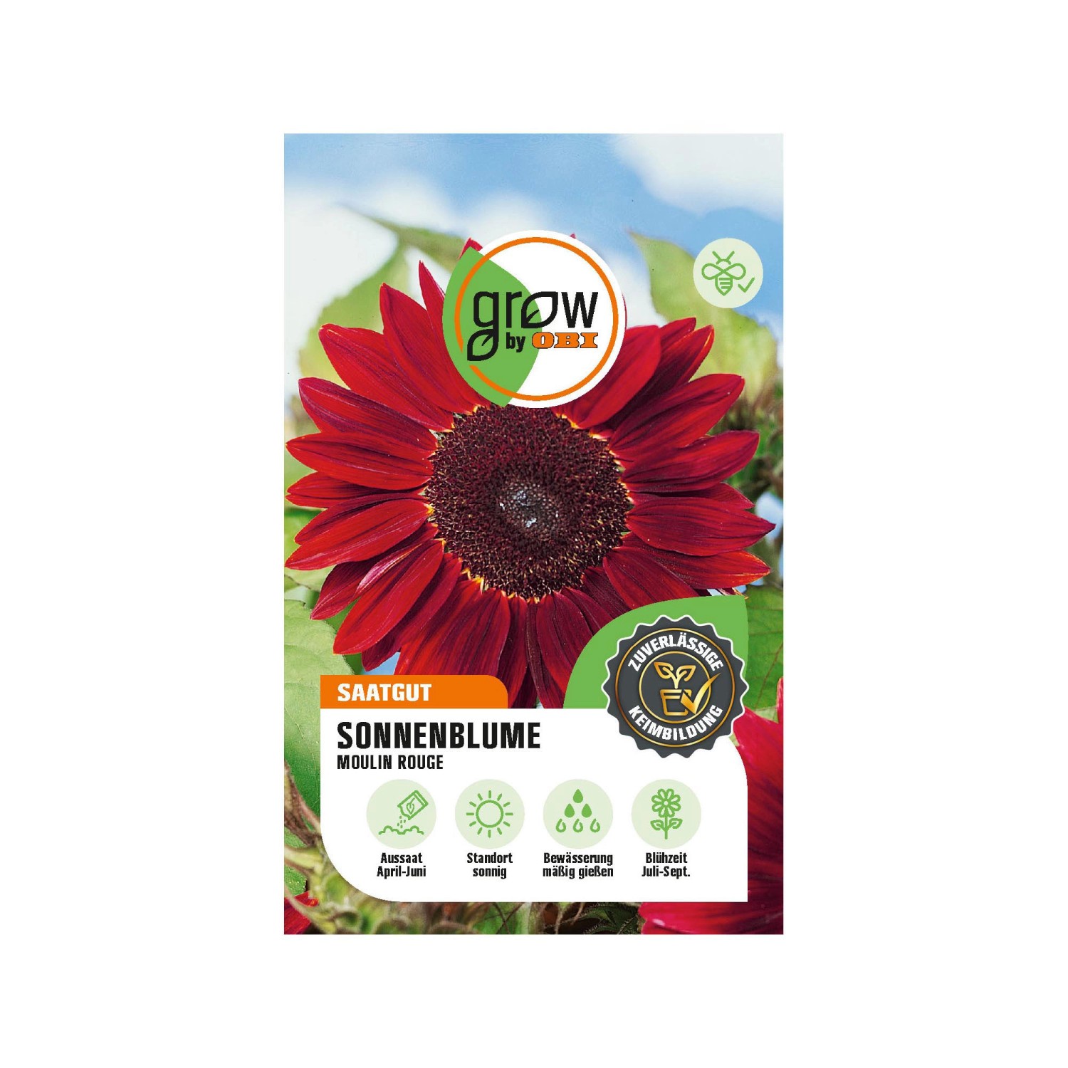 GROW by OBI Sonnenblumen Moulin Rouge