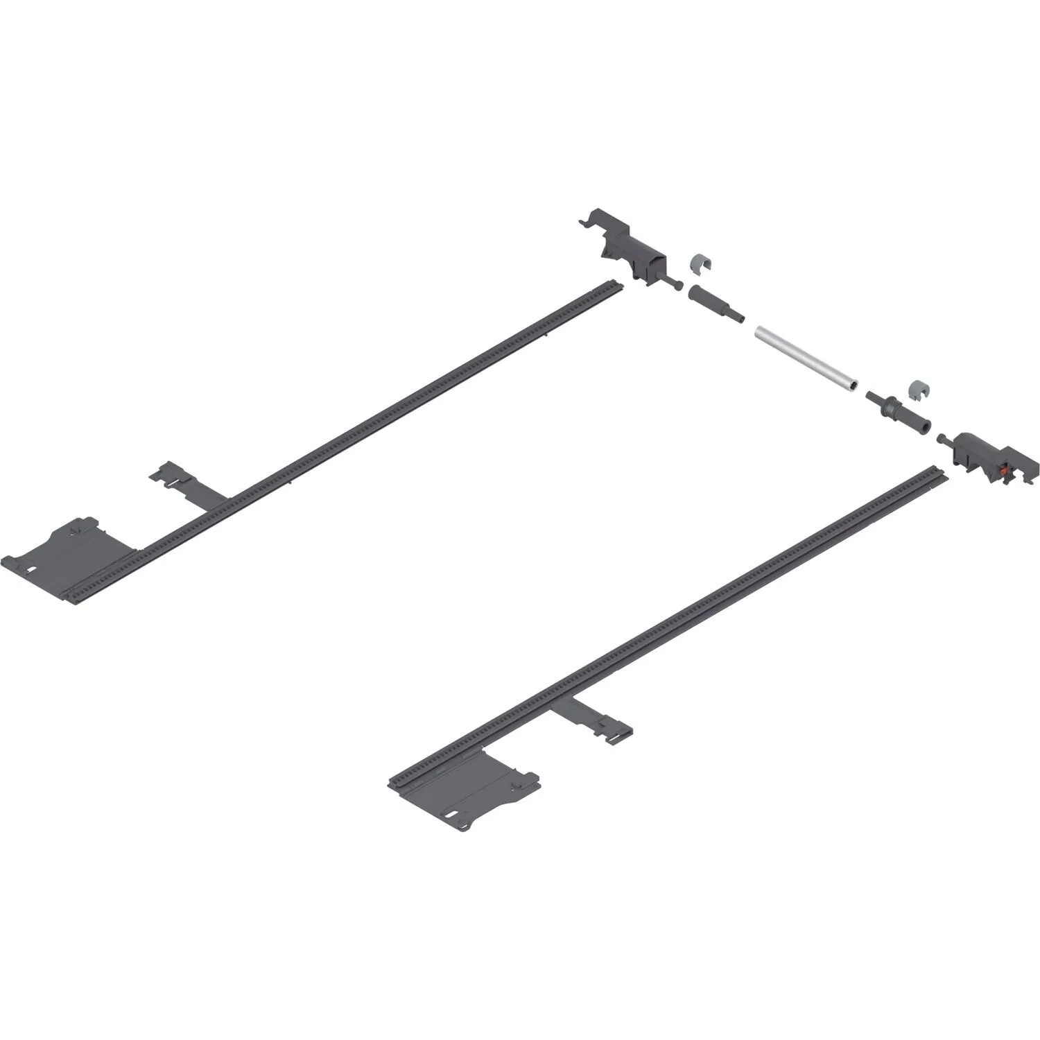 Blum SeitenstaBilisierungs-Set Movento Bis Nennlänge 600 mm