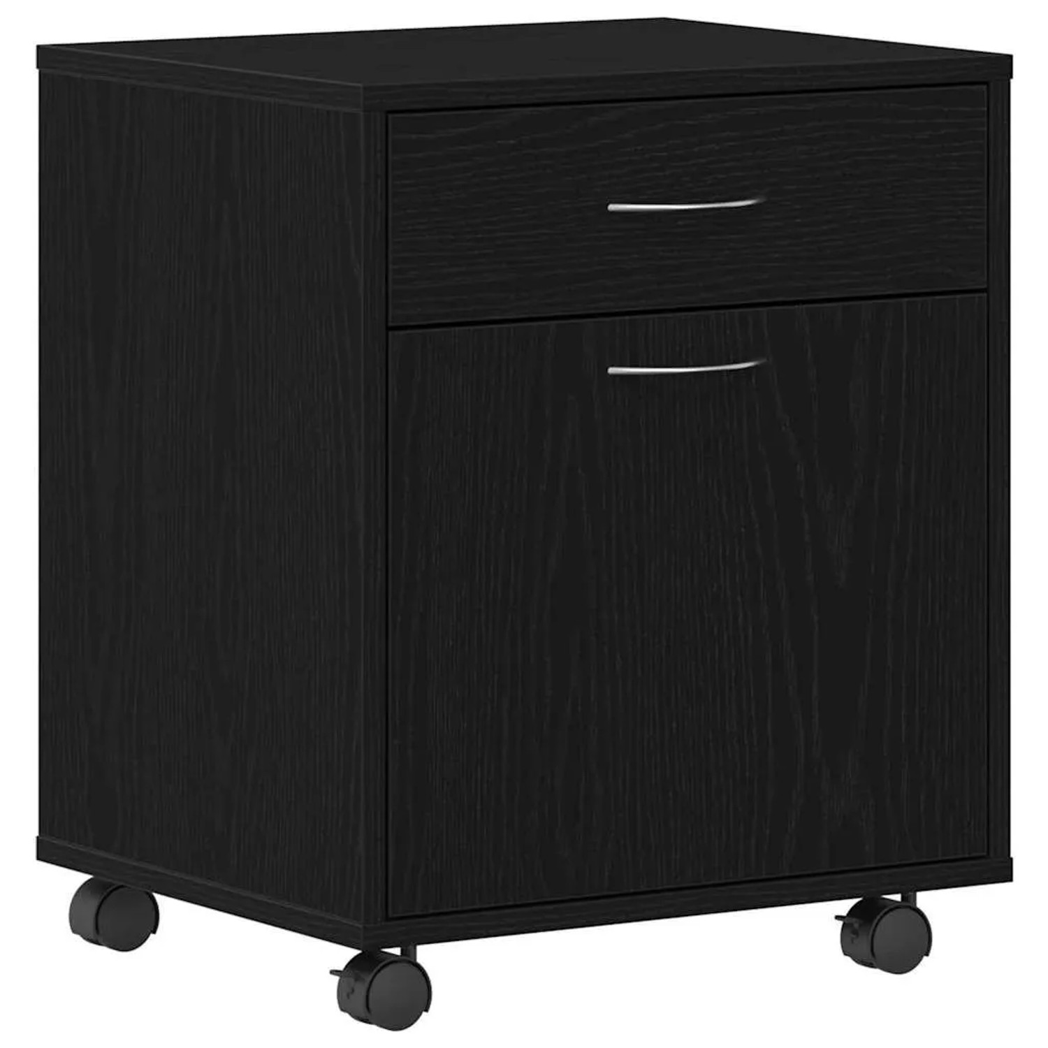 vidaXL Rollschrank Schwarze Eiche 45 x 38 x 54 cm Holzwerkstoff 862670 günstig online kaufen