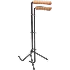 Petromax Profi-Deckelheber aus Stahl mit Holzgriffen für Feuertopf und Grill, sichere Handhabung.