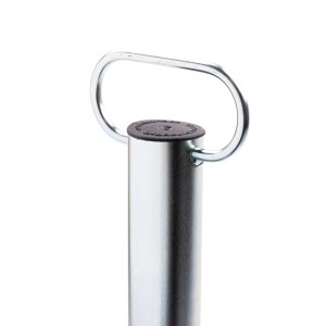 Stema Abstellstütze für Anhänger, Stahl verzinkt, Detailansicht.