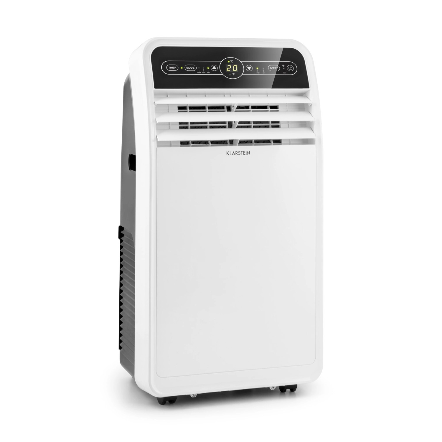 Klarstein Metrobreeze New York Smart 7k Mobile Klimaanlage 7000 BTU 2,1 kW Klimagerät Weiß