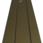 Treppenwinkelprofil, 25x10 mm, Bronze, 1000 mm, für Laminat und Parkett.