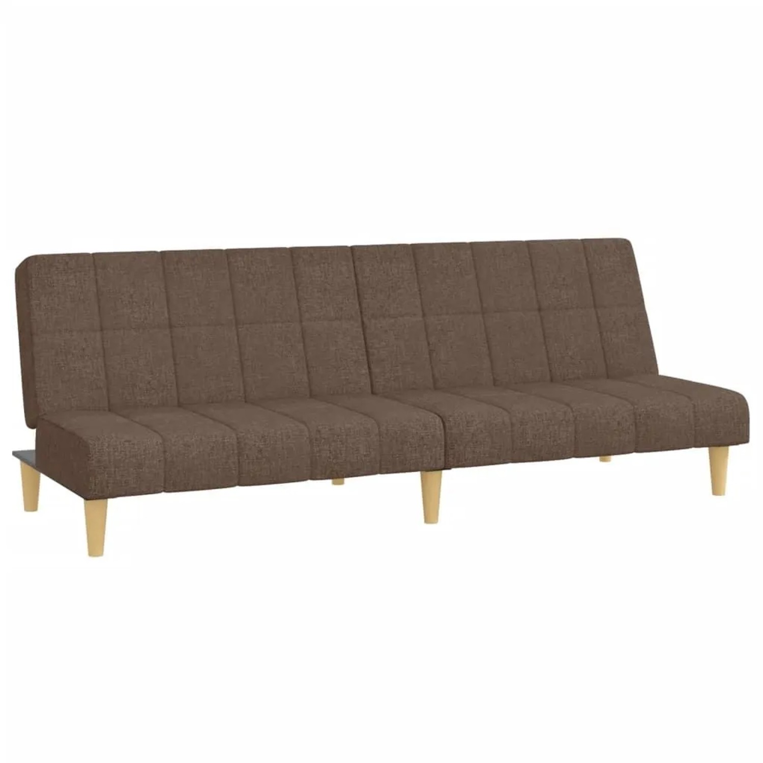 vidaXL Schlafsofa 2-Sitzer Taupe Stoff 375832 günstig online kaufen