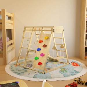 Juskys Maxi Klettergerüst für Kinder mit Rutsche