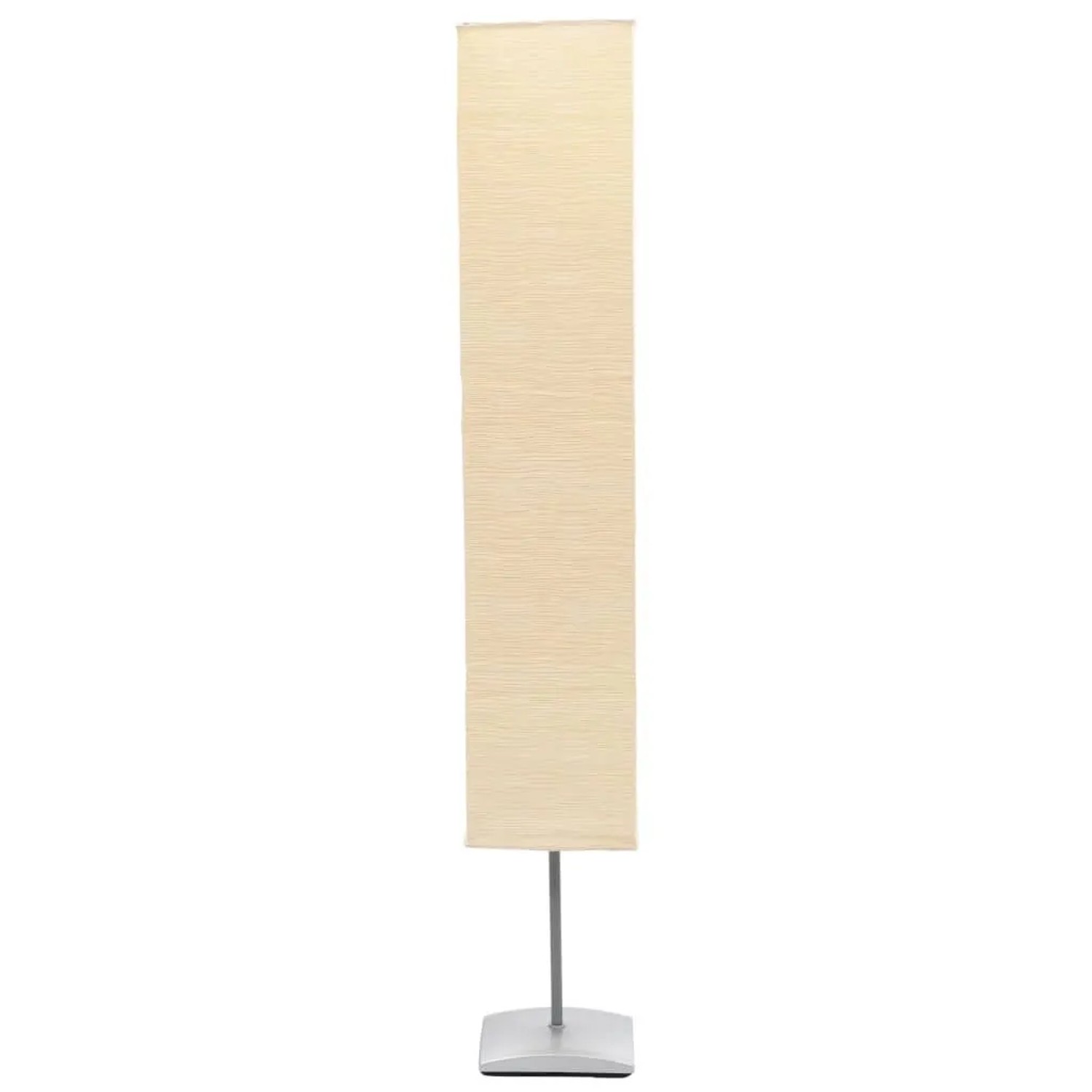 vidaXL Standleuchte mit Stahlständer 135 cm Beige 60261