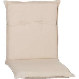 Beige Saumauflage Takume für Niedriglehner Gartenstuhl, 98x46cm. Sitzkissen für Garten & Terrasse.