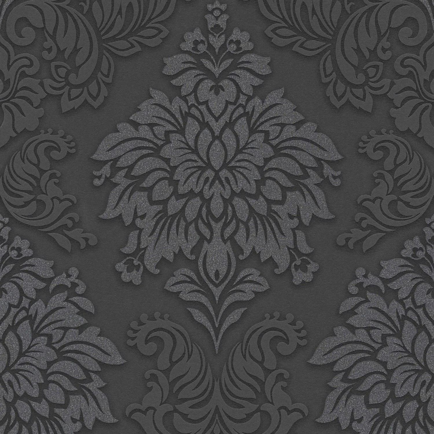 Tadessi Tapete Ornament M1-No.258 Vliestapete in Schwarz