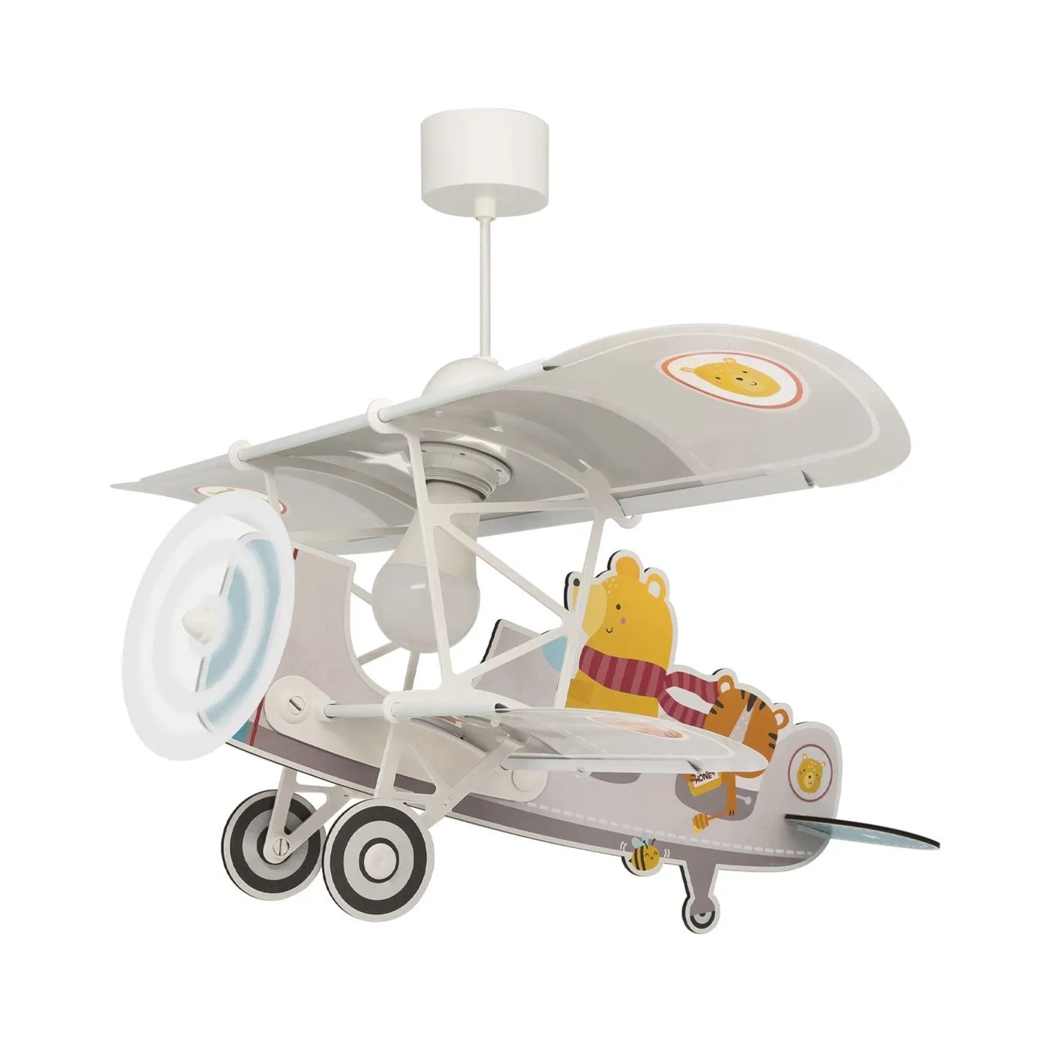 Dalber Kinderzimmer Deckenlampe Flugzeug Kleiner Teddy