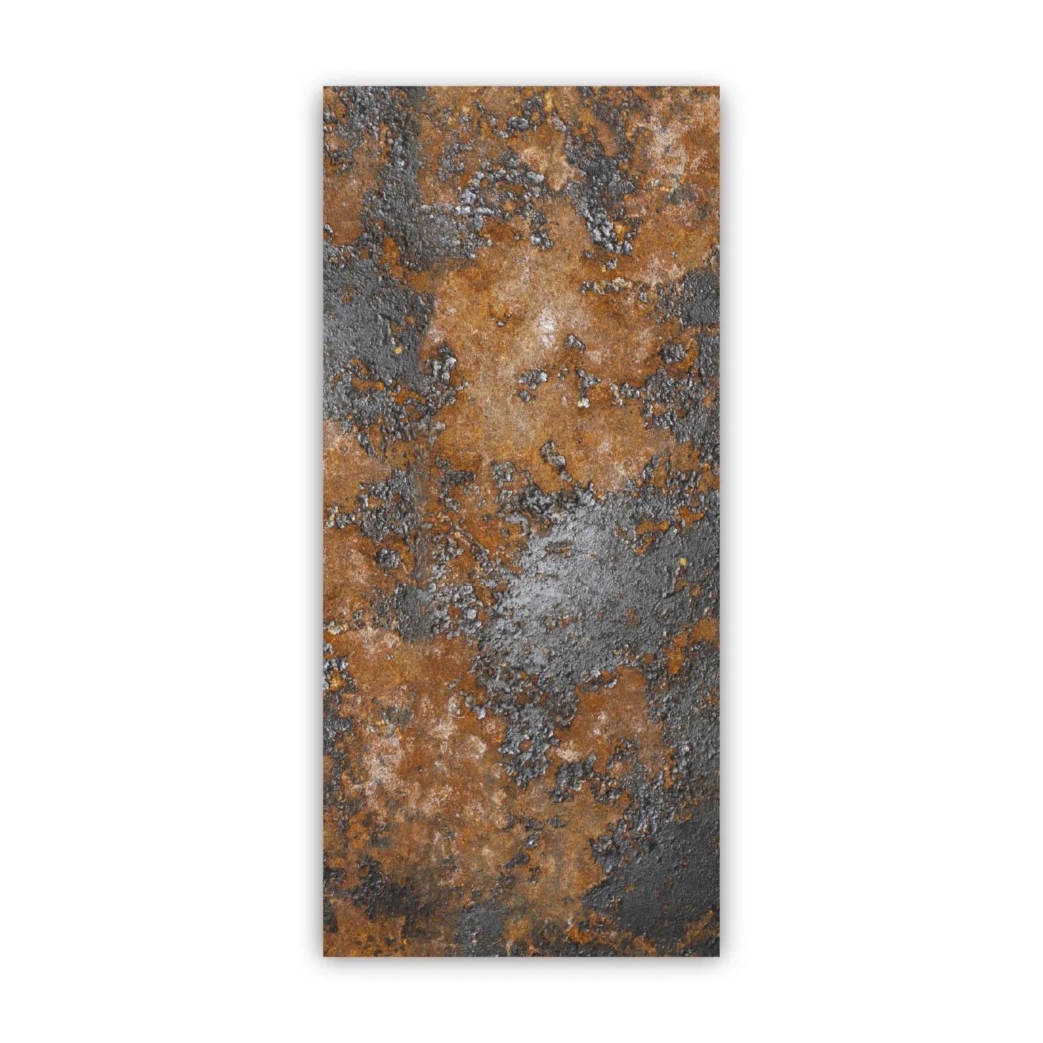 Walllux Duschrückwand Industrial Rust Alu-Verbund 3 mm 90 x 200 cm