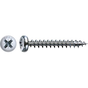 Spax Universalschraube 4,5x16 mm, T-Star plus Antrieb, 100 Stück, für Holz, Kunststoff & Beton.