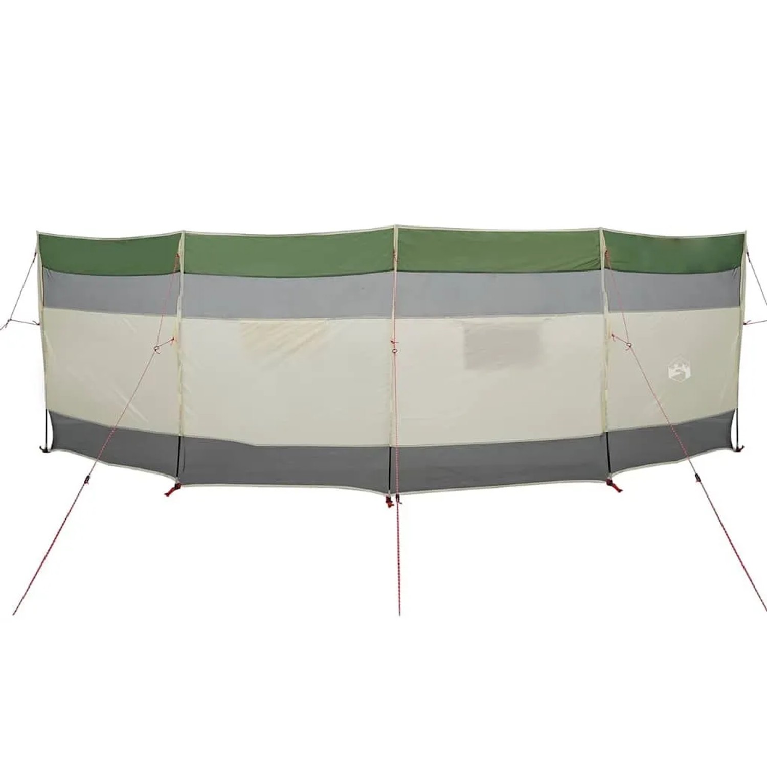 vidaXL Camping-Windschutz Grün 510x153 cm Wasserdicht 4009648