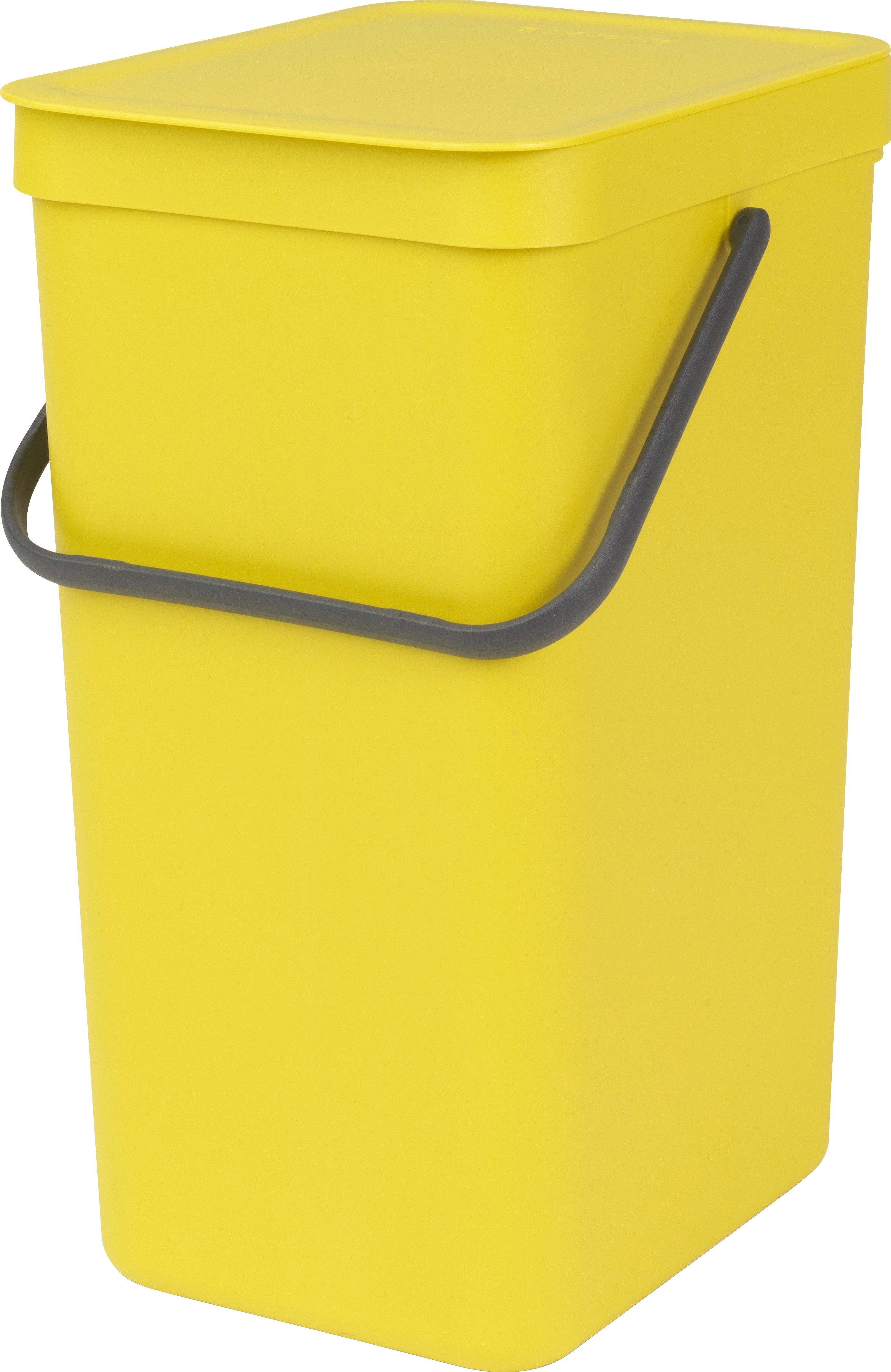 Brabantia Abfallbehälter Sort & Go 16 l Gelb mit Wandhalterung kaufen bei  OBI
