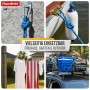 Anwendungsbeispiele: Blau-gelbes Polypropylen Seil als Universal Seil für Haus, Garten und Outdoor.