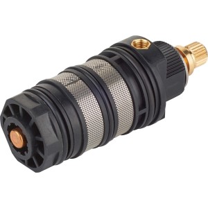 Ersatzkartusche für Baliv Thermostat-Duscharmatur DU-5050, aus Messing und Kunststoff.