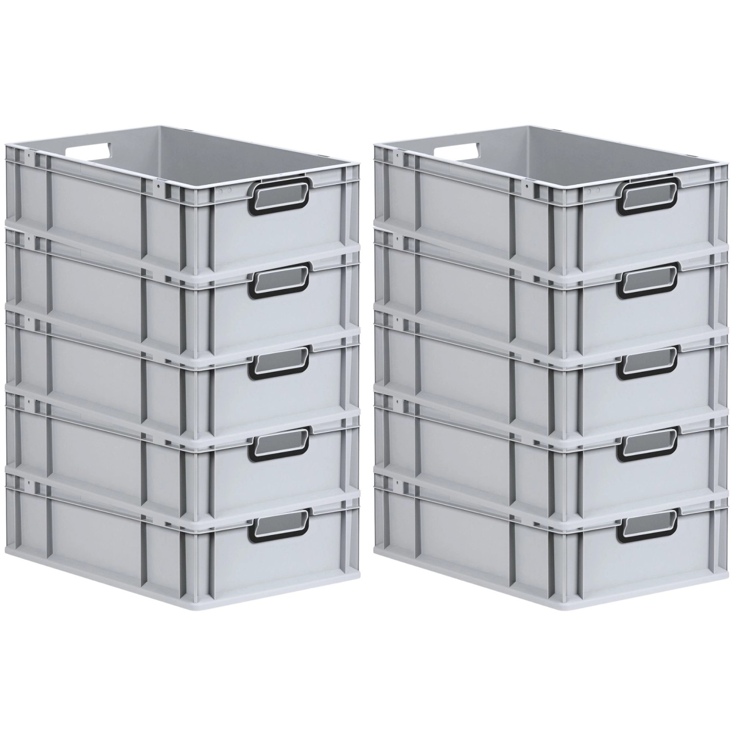 PROREGAL SparSet 10x Eurobox Nextgen Color HxBxT 17x40x60cm 34 Liter Griffe günstig online kaufen