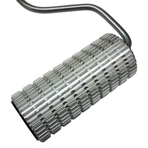 DD Composite Langrillen Entlüftungsroller mit V-Kerben, 45x100mm, für Öle & Additive.