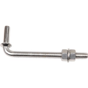 Torkloben-Set: Zwei Türangeln aus Edelstahl für Zauntore.