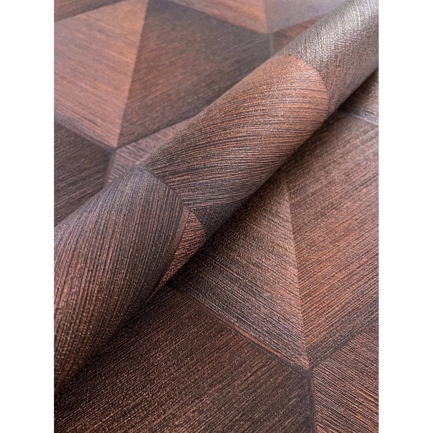 Newroom Vliestapete Talon Copper 3D-Optik Modern FSC® günstig online kaufen