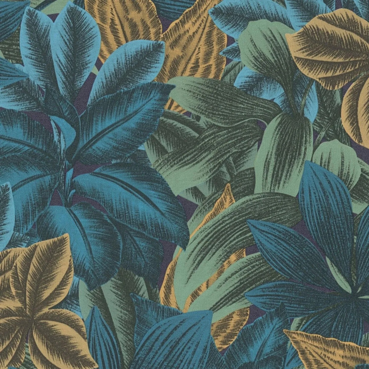 Tadessi Tapete Floral M1-No.4398 Vliestapete in Orange