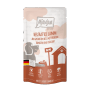 Mjamjam Hunde-Nassfutter Quetschie Lamm & Reis mit Tomaten & Chia, 125g Packung.