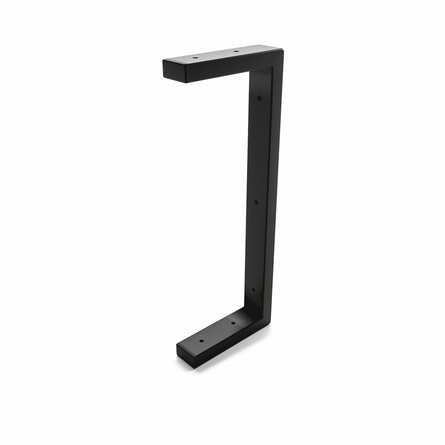 HEVVA Waschtischhalterung LAHN 15 cm Tief 1 Halter Schwarz günstig online kaufen