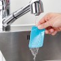 fischer Vakuum Klebepads unter Wasserhahn, wiederverwendbare Pads für glatte Flächen, 2 Stück