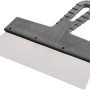 LUX Rakel 200 mm mit rostfreier Klinge und Kunststoffgriff für Maurer- und Fliesenarbeiten.