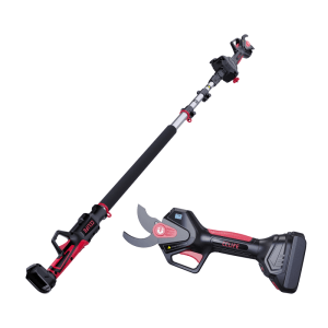 CCLIFE Akku Astschere 2in1 40mm Mit 2m Teleskopstange Ohne Akku