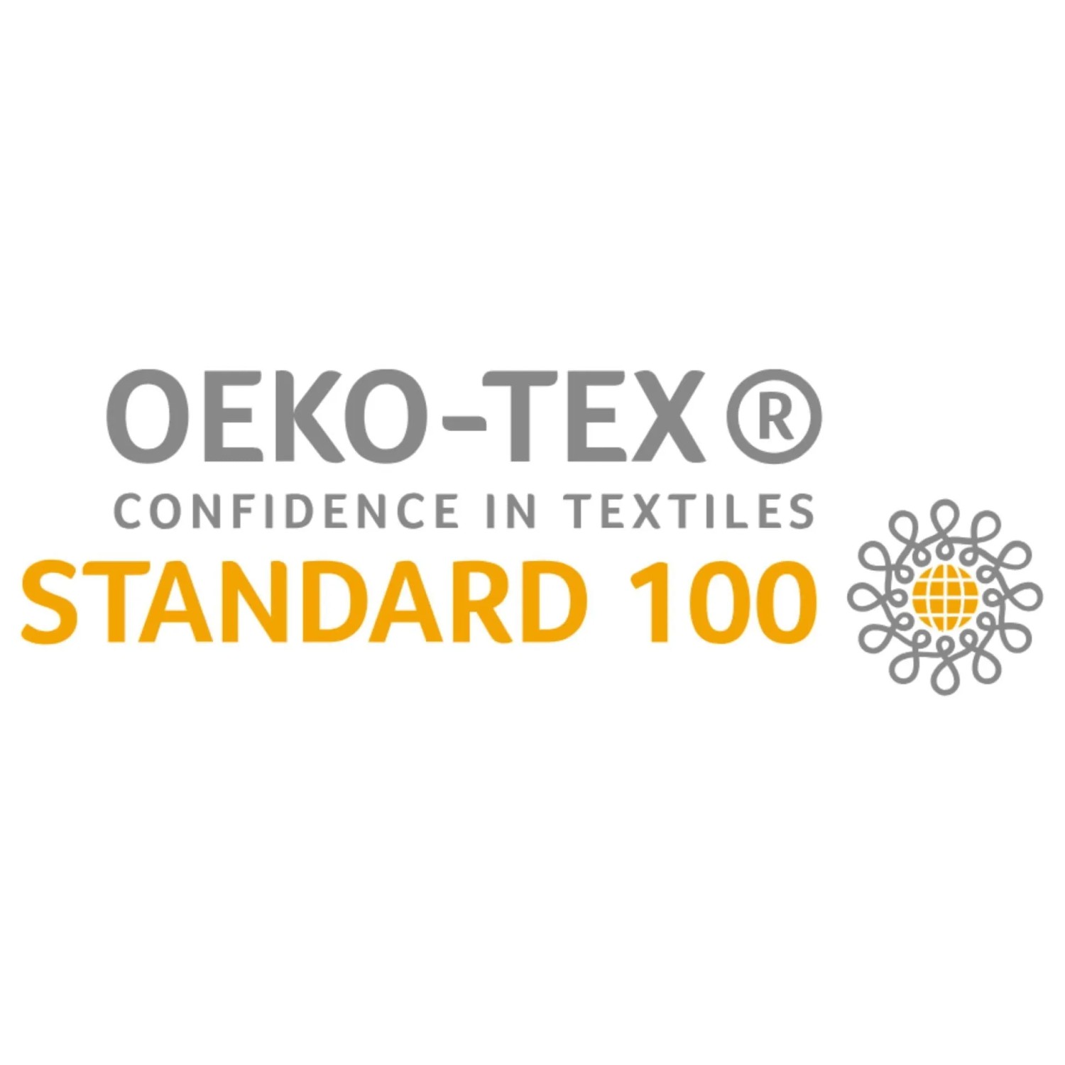OEKO-TEX Standard 100 Logo: schadstoffgeprüfte Textilien für Palettenkissen & Gartenauflagen.